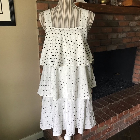 Ace & Jig Dresses & Skirts - NWT Ace & Jig Simone Dress Pearl Polka Dots Sz XS